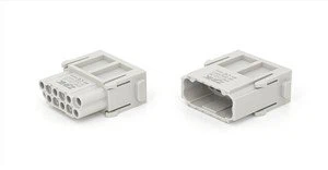 10 এ 12 পিন মডিউল সমন্বিত ক্রিম সন্নিবেশগুলি