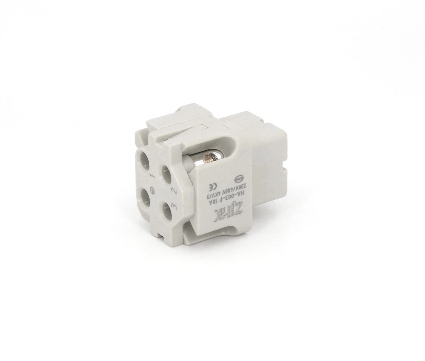 Compact Series Female Heavy Duty Plug With 3 Poles suppliers